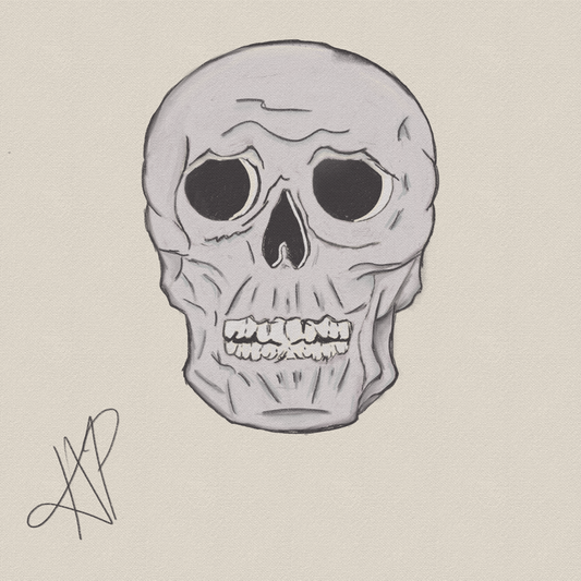 Skull Sticker